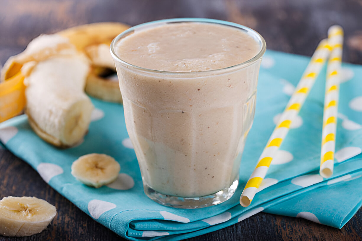 Peanut Butter and Banana Smoothie Recipe