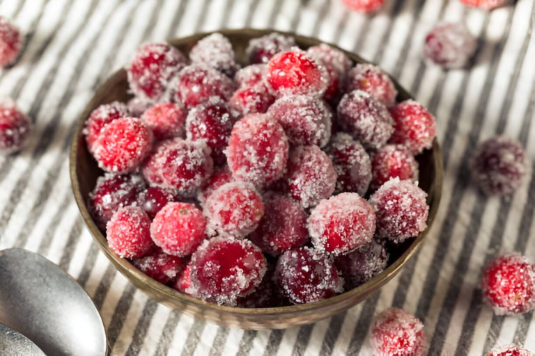 Sugared Cranberries Recipe