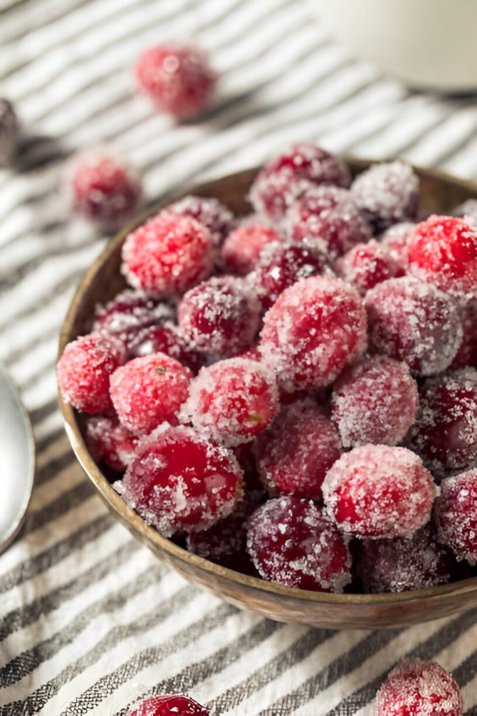 Sugared Cranberries Recipe