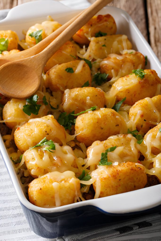 Cheesy Tater Tot Casserole Recipe