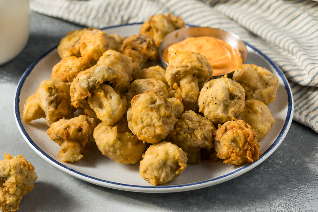 Crispy Fried Mushrooms Recipe