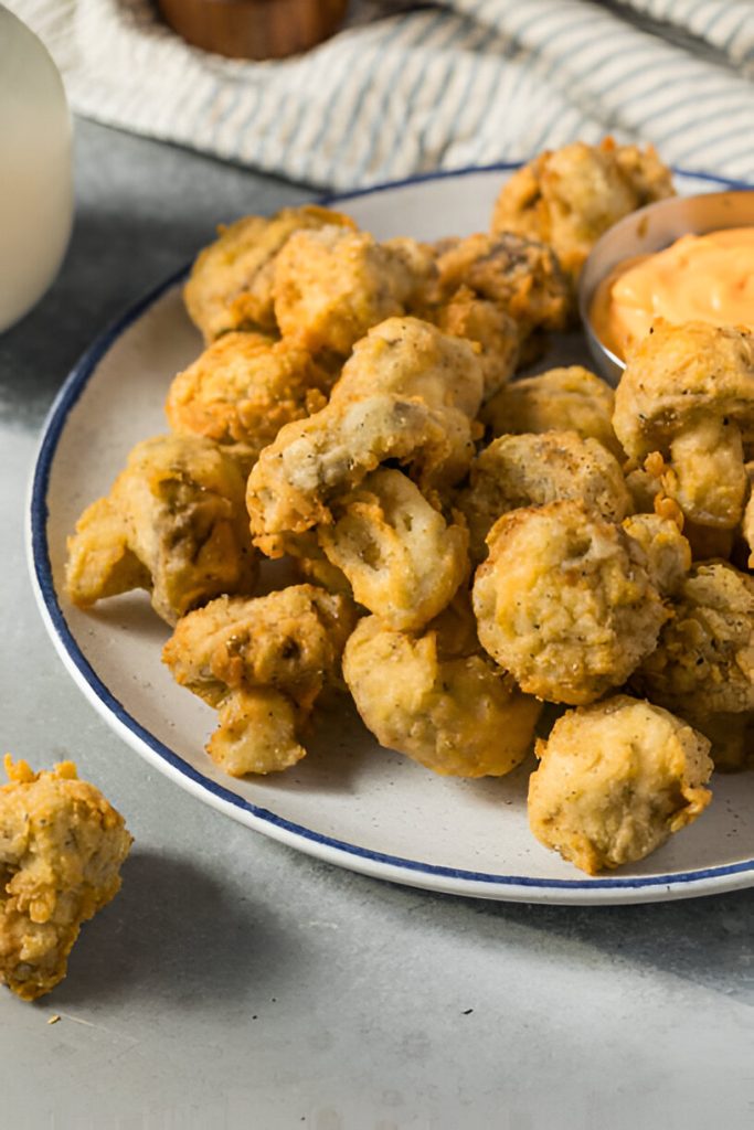 Crispy Fried Mushrooms Recipe