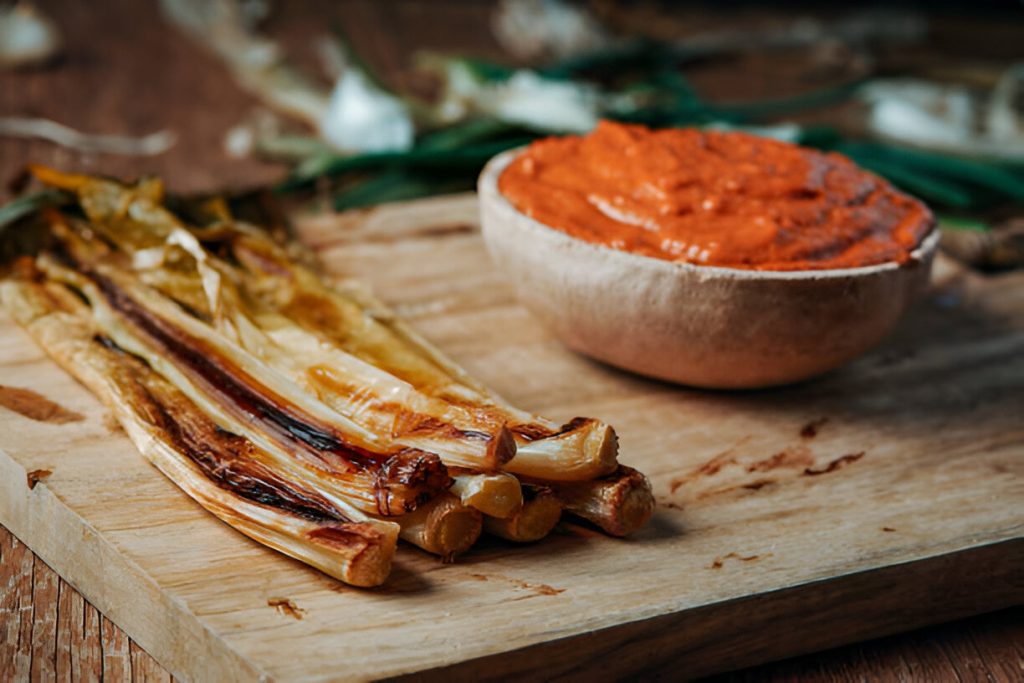 Romesco Sauce with Calçots Recipe