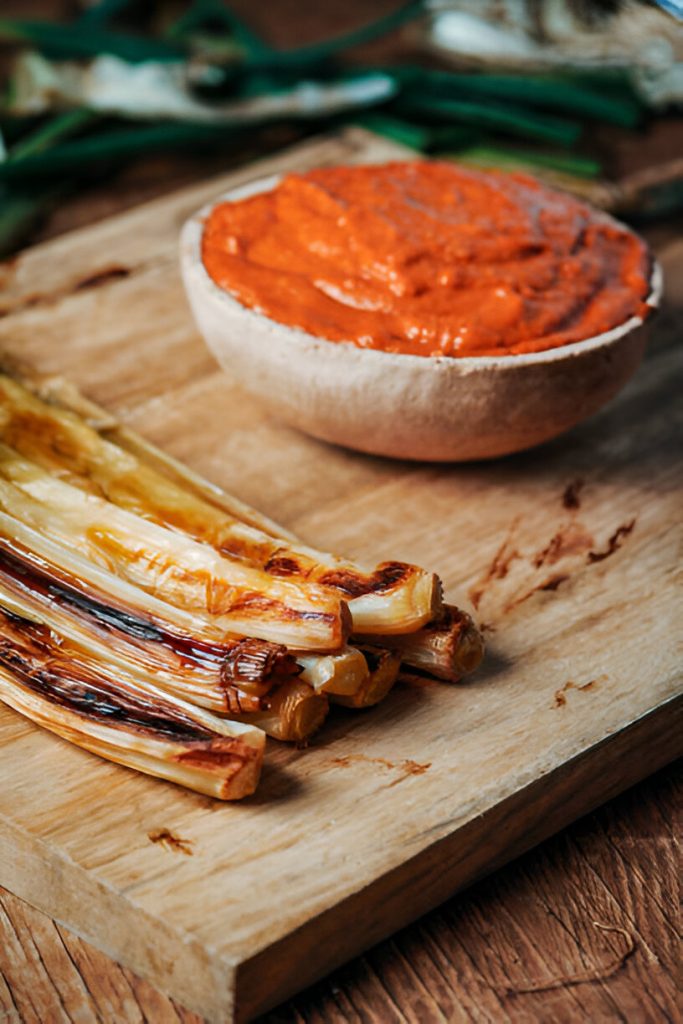 Romesco Sauce with Calçots Recipe