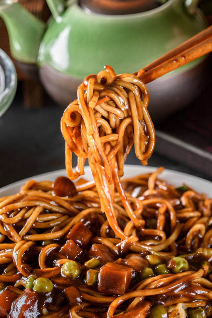 Sweet and Savory Soy Sauce Noodles Recipe