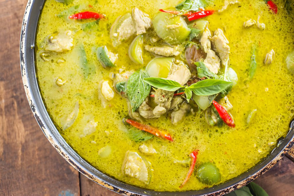 Thai Green Curry with Chicken Recipe