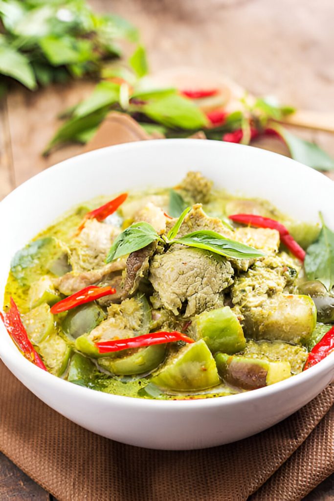 Thai Green Curry with Chicken Recipe