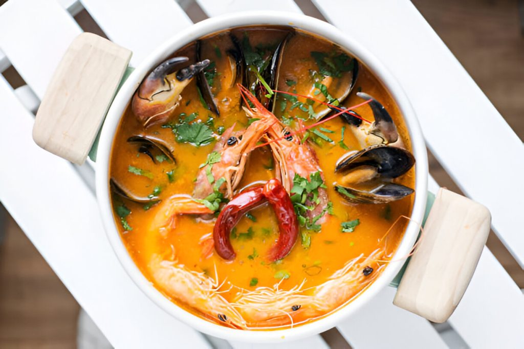 Tom Yum Seafood Soup Recipe