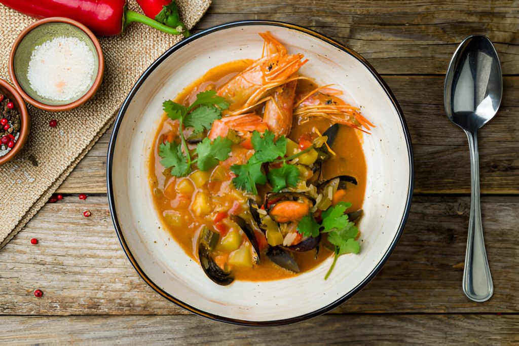 Tom Yum Seafood Soup Recipe