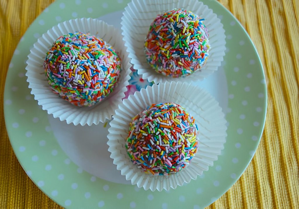 Chocolate Sprinkles Truffles Recipe