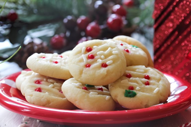 Whipped Shortbread Cookies Recipe