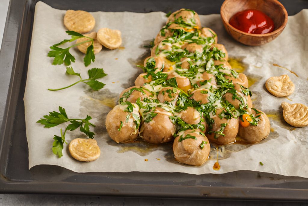 Cheesy Christmas Tree Bread Recipe