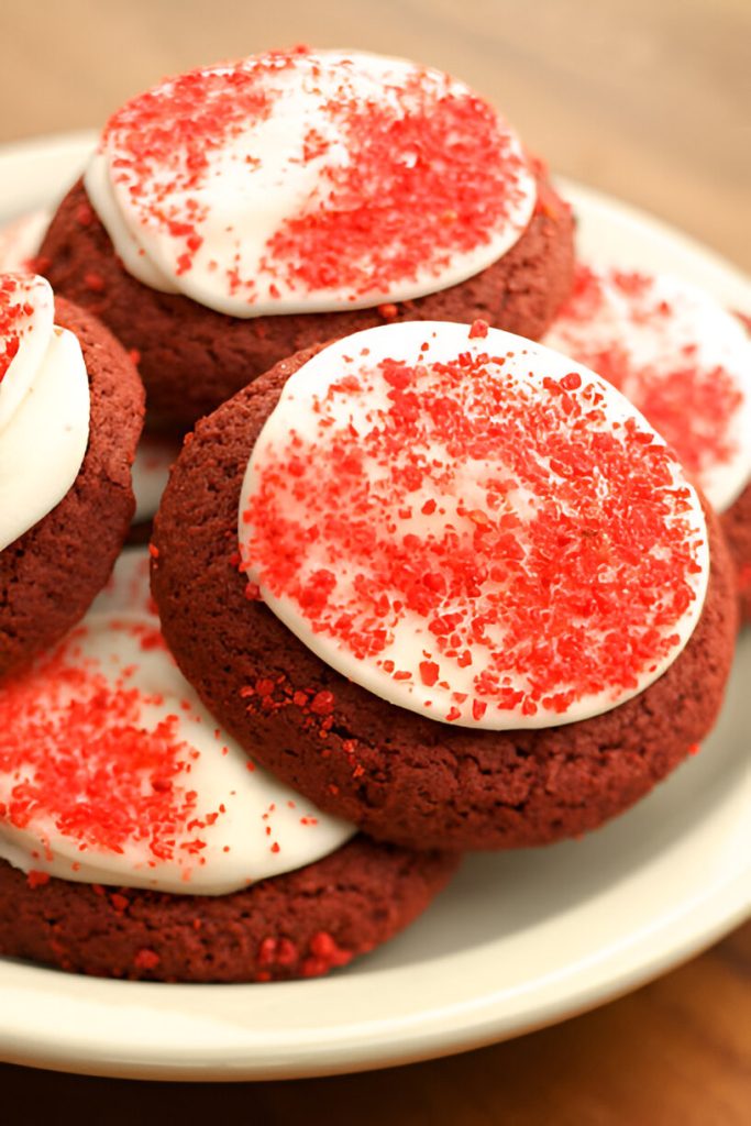 Red Velvet Cupcake Cookies Recipe