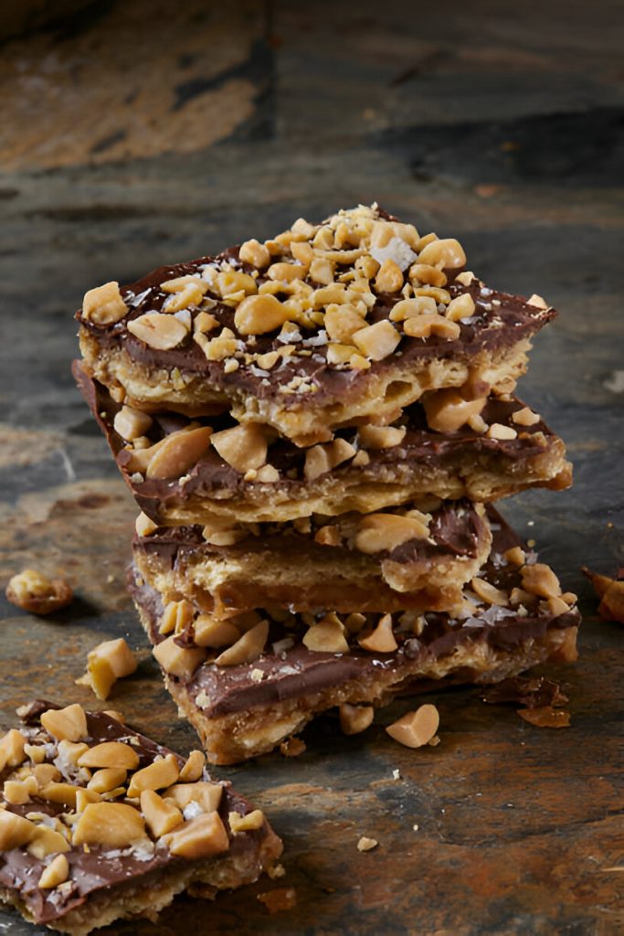 Saltine Toffee Bark Recipe