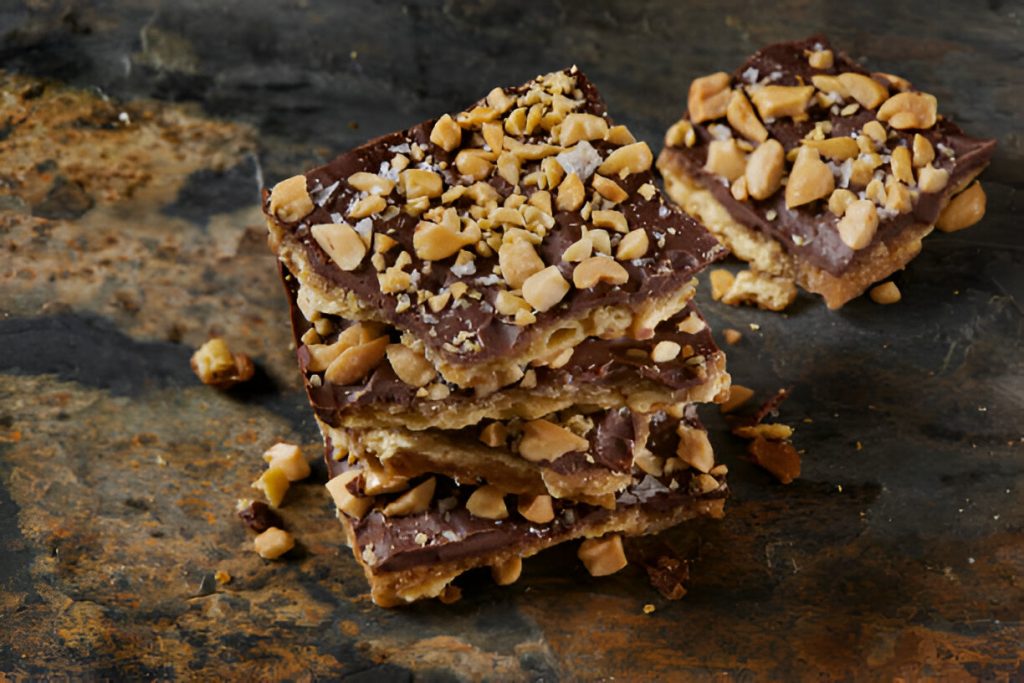 Saltine Toffee Bark Recipe