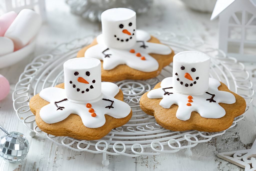 Melted Snowman Cookies Recipe