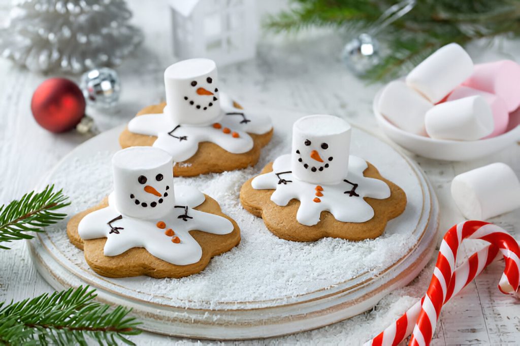 Melted Snowman Cookies Recipe