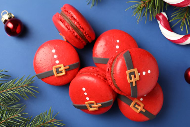 Santa Claus Macarons Recipe