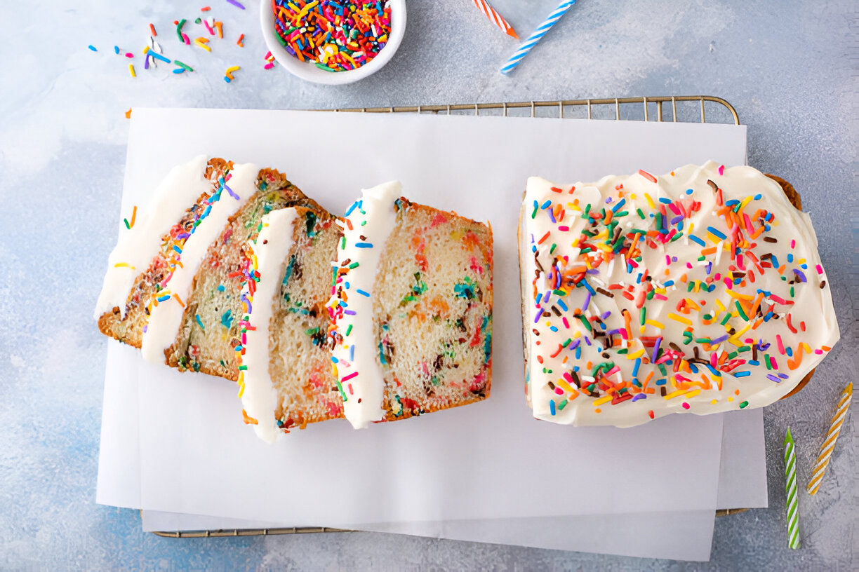 Christmas Sprinkle Buttermilk Bread Recipe