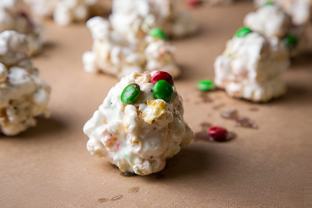 Christmas Popcorn Balls Recipe