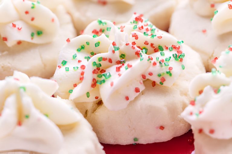 Soft Frosted Christmas Cookies Recipe