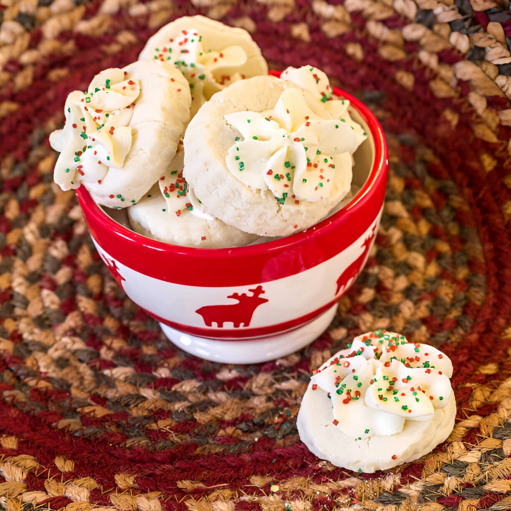 Soft Frosted Christmas Cookies Recipe