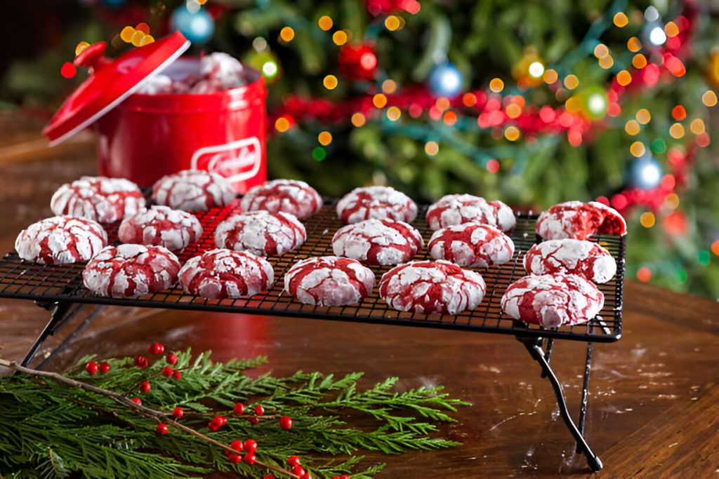 Christmas Crinkle Cookies Recipe