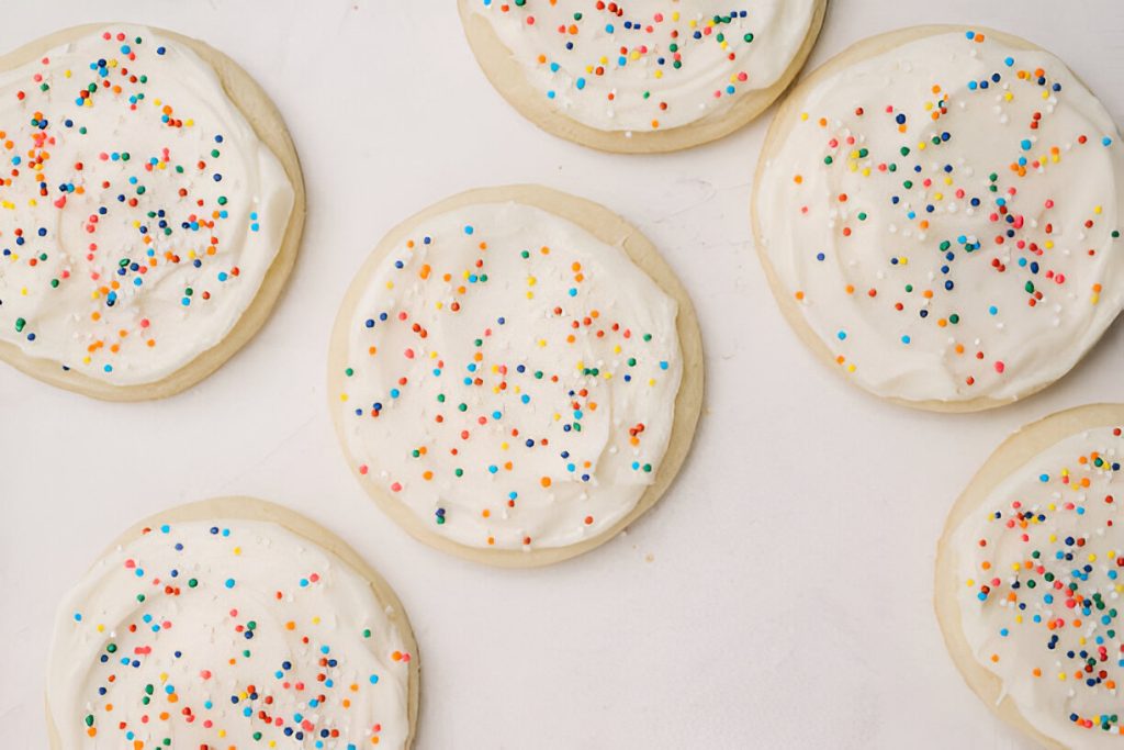 Christmas Crumbl Sugar Cookies Recipe