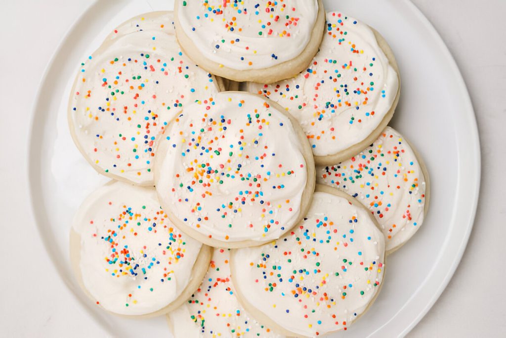 Christmas Crumbl Sugar Cookies Recipe