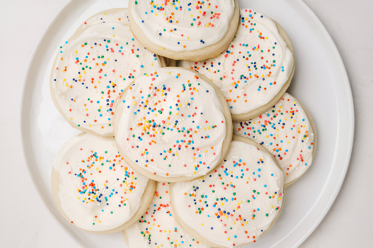 Christmas Crumbl Sugar Cookies Recipe