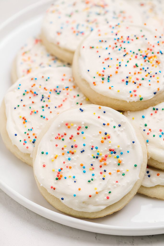 Christmas Crumbl Sugar Cookies Recipe