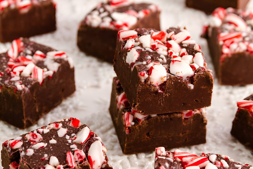 Chocolate Peppermint Fudge Recipe