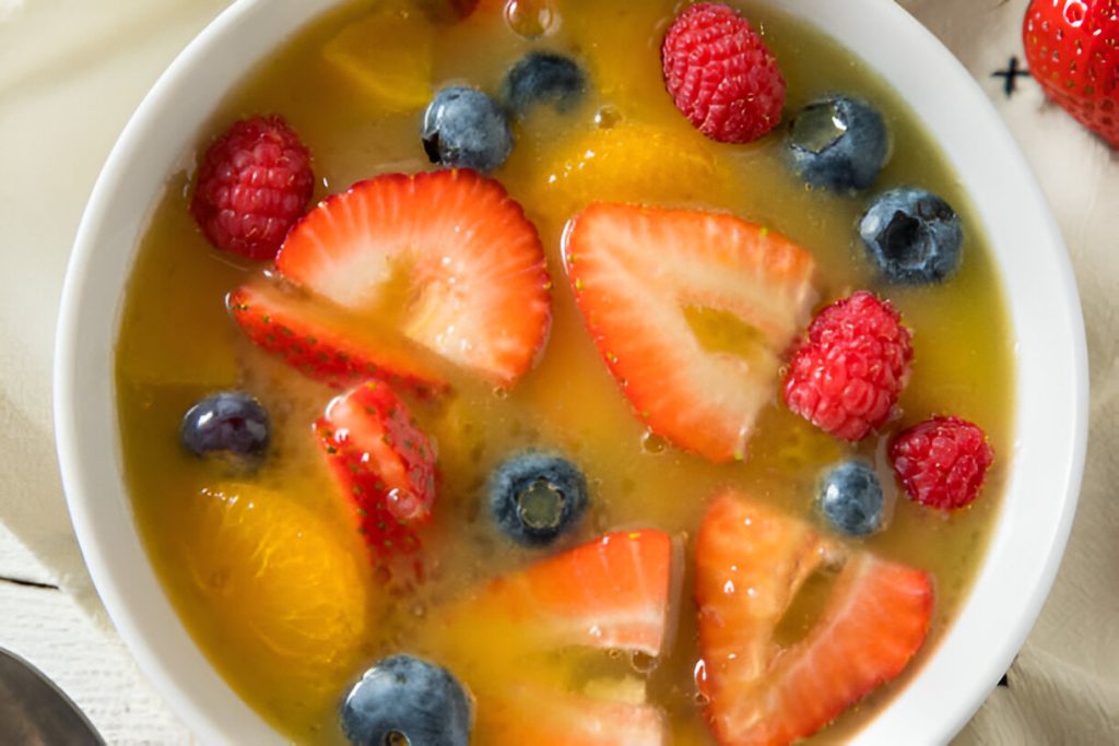 Mixed Fruit Soup Recipe