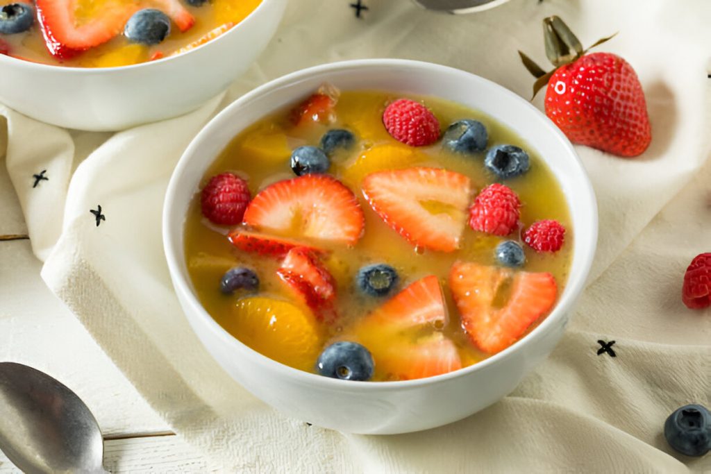 Mixed Fruit Soup Recipe