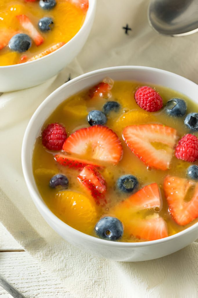 Mixed Fruit Soup Recipe