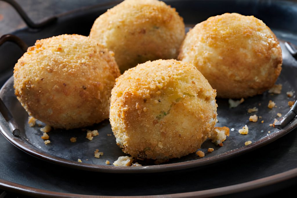 Fried Mashed Potato Balls Recipe