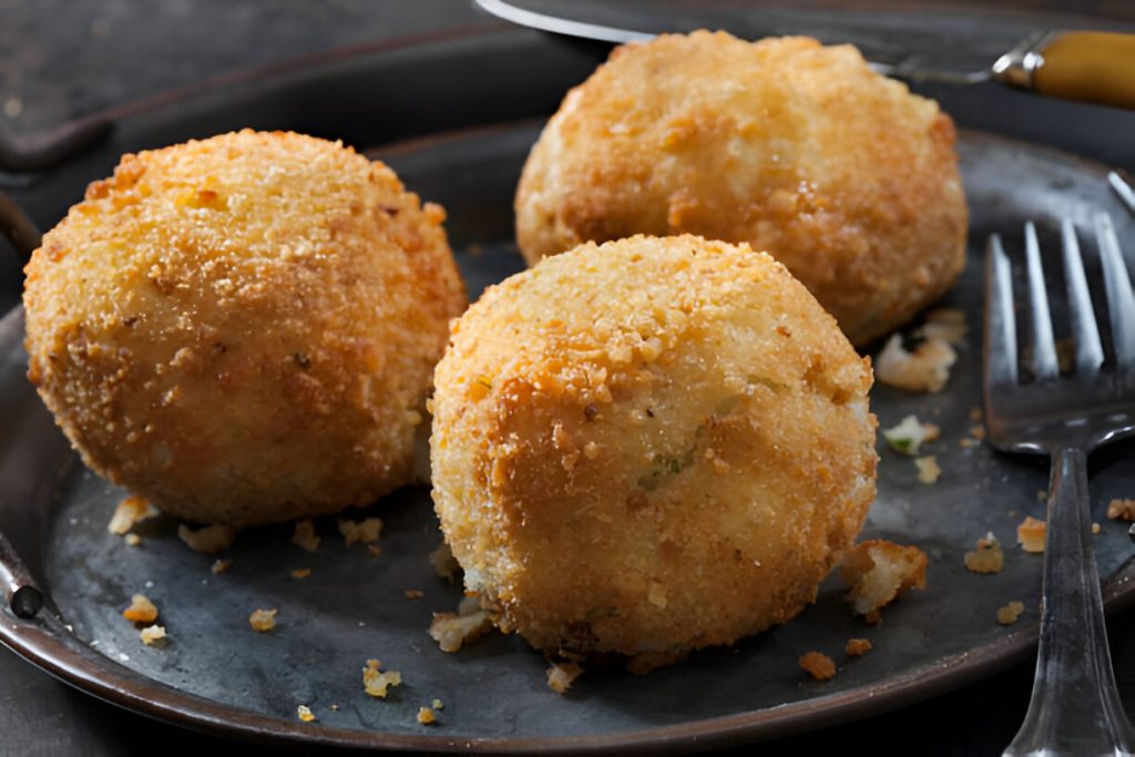 Fried Mashed Potato Balls Recipe