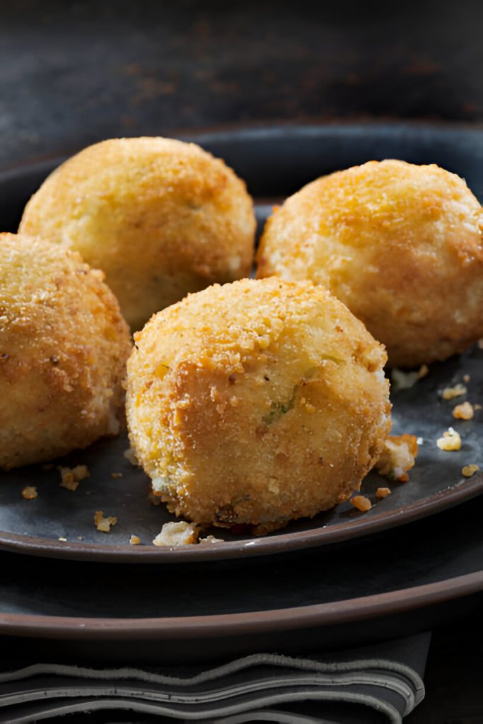 Fried Mashed Potato Balls Recipe