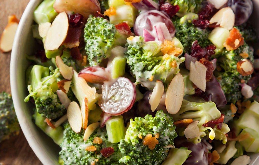 Broccoli Salad with Grapes Recipe