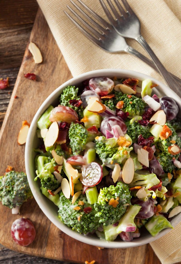 Broccoli Salad with Grapes Recipe