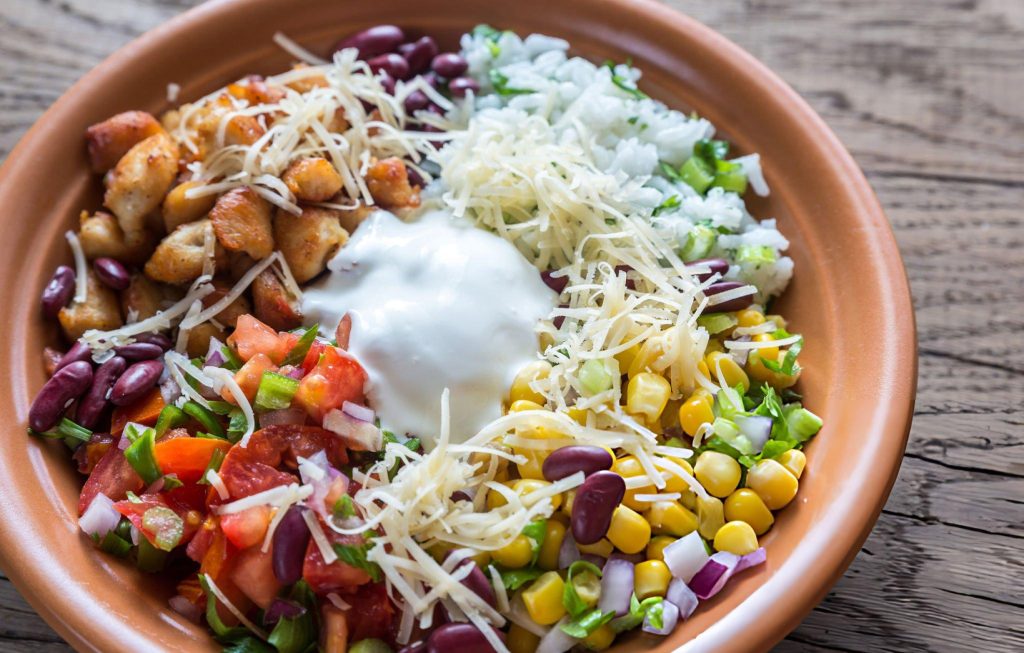 Chicken Burrito Bowls Recipe