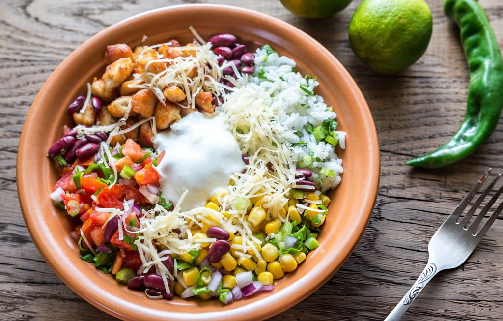 Chicken Burrito Bowls Recipe