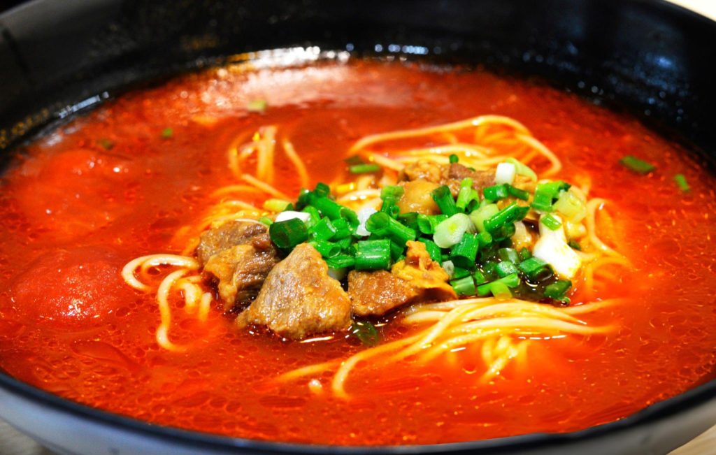 Tomato Beef Noodle Soup Recipe