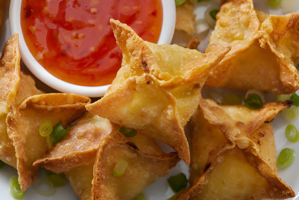 Crispy Rangoons Wontons Stuffed Recipe