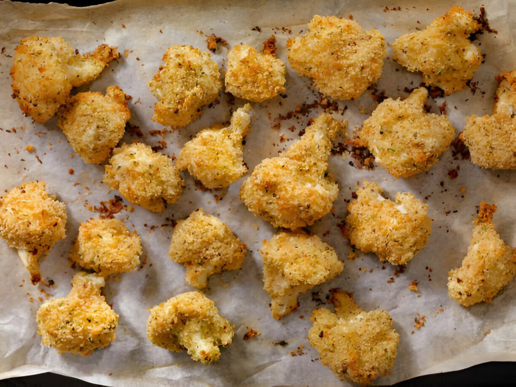 Baked Breaded Cauliflower Recipe