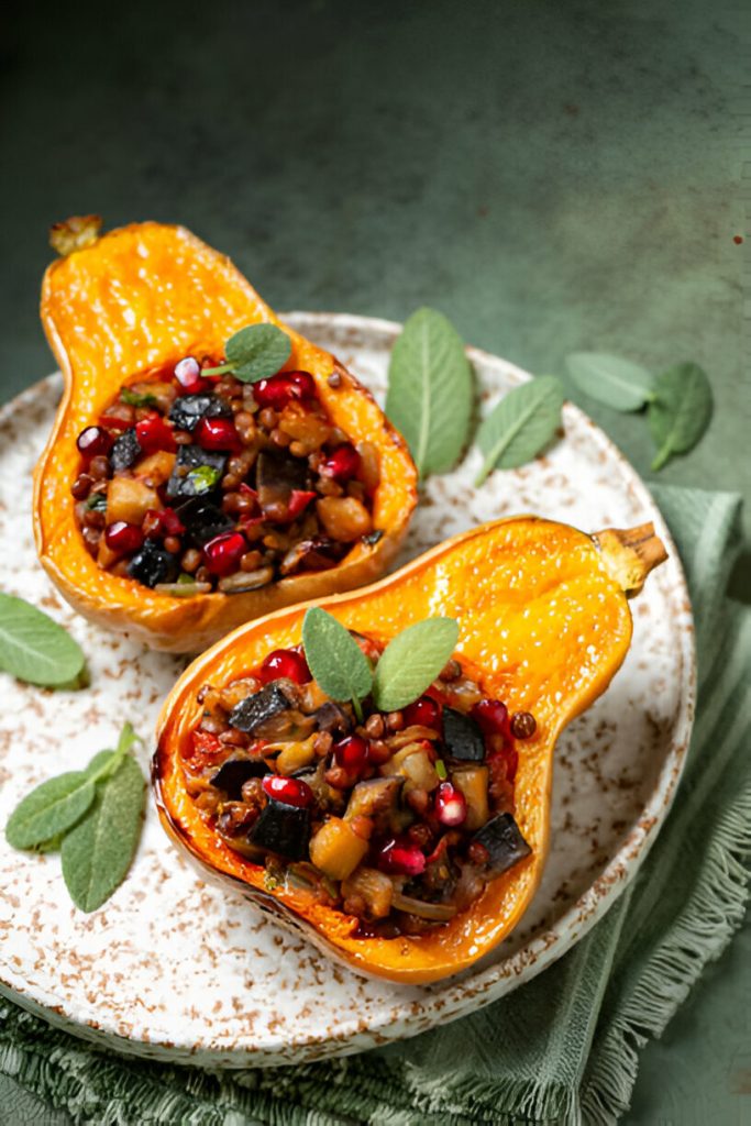 Roast stuffed pumpkin Recipe