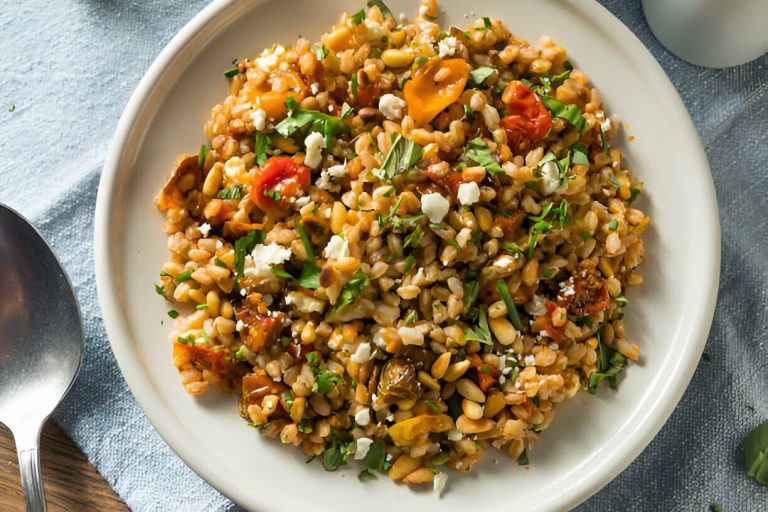 Farro Tomato Salad with Herbs Recipe