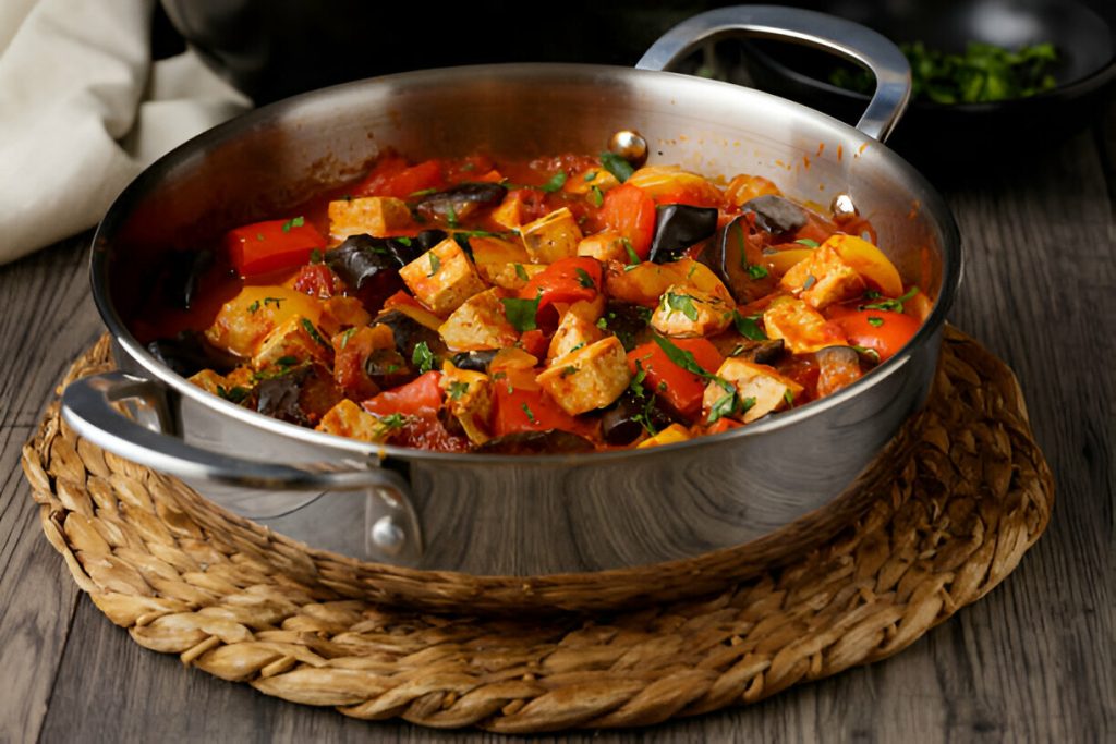 Hearty Ratatouille with Tofu Recipe