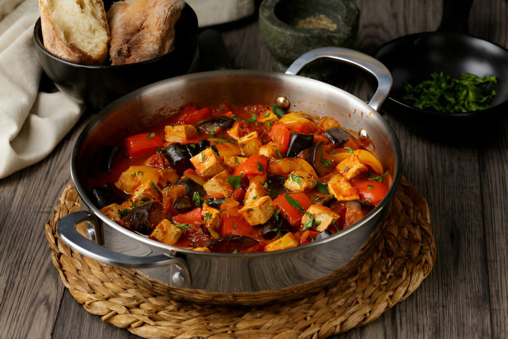 Hearty Ratatouille with Tofu Recipe