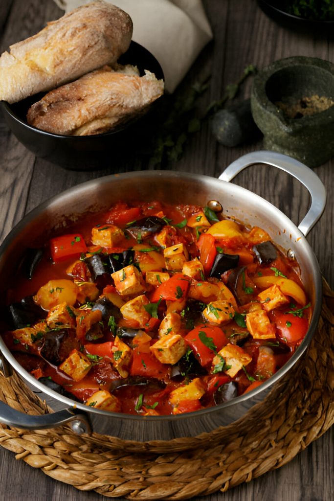 Hearty Ratatouille with Tofu Recipe